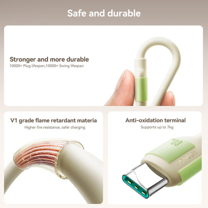 JOYROOM S-A53 Fluorescent Series 60W Type-C to Type-C Fast Charging Data Cable, 1.2m, 2m