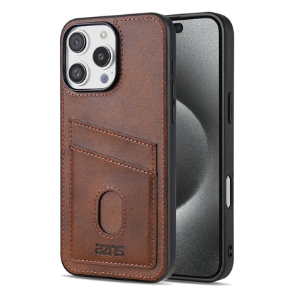AZNS K1 Series Card Slot Business Phone Case, For iPhone Air, For iPhone 16 Pro Max, For iPhone 16 Pro, For iPhone 16 Plus