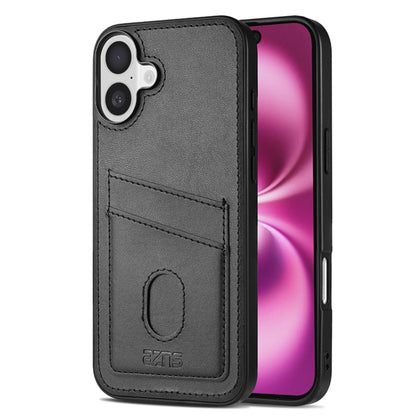 AZNS K1 Series Card Slot Business Phone Case, For iPhone Air, For iPhone 16 Pro Max, For iPhone 16 Pro, For iPhone 16 Plus