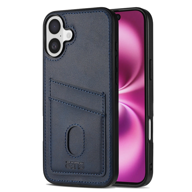AZNS K1 Series Card Slot Business Phone Case, For iPhone Air, For iPhone 16 Pro Max, For iPhone 16 Pro, For iPhone 16 Plus