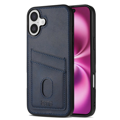 AZNS K1 Series Card Slot Business Phone Case, For iPhone Air, For iPhone 16 Pro Max, For iPhone 16 Pro, For iPhone 16 Plus