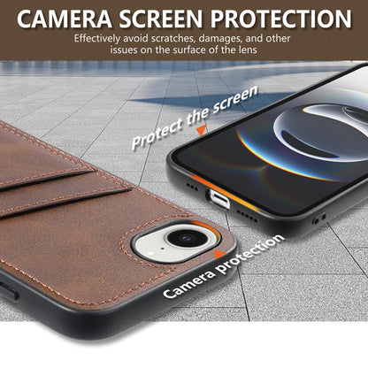 AZNS K1 Series Card Slot Business Phone Case, For iPhone 17e / 16e, For iPhone 17 Pro Max, For iPhone 17 Pro, For iPhone 17