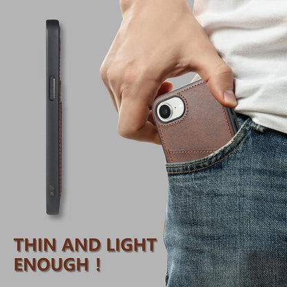 AZNS K1 Series Card Slot Business Phone Case, For iPhone 17e / 16e, For iPhone 17 Pro Max, For iPhone 17 Pro, For iPhone 17