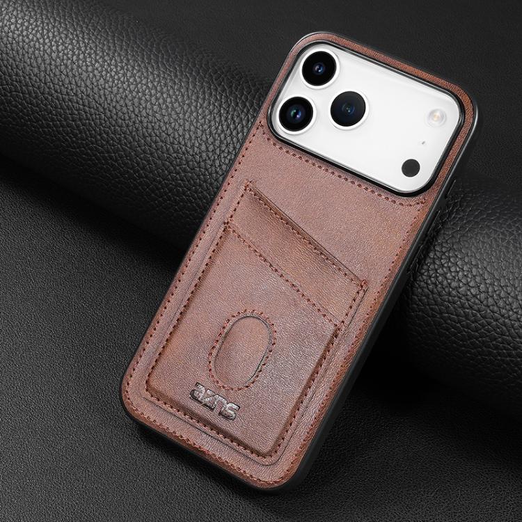 AZNS K1 Series Card Slot Business Phone Case, For iPhone 18 Pro / 17 Pro, For iPhone 18 Pro Max / 17 Pro Max, For iPhone 17e / 16e, For iPhone 17