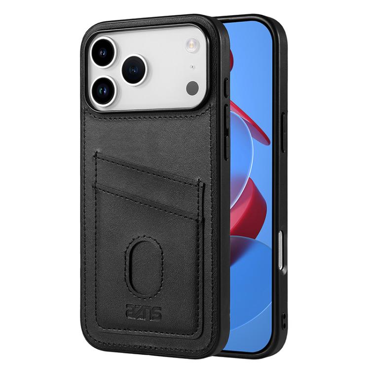 AZNS K1 Series Card Slot Business Phone Case, For iPhone 17e / 16e, For iPhone 17 Pro Max, For iPhone 17 Pro, For iPhone 17
