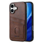 AZNS K1 Series Card Slot Business Phone Case, For iPhone 17e / 16e, For iPhone 17 Pro Max, For iPhone 17 Pro, For iPhone 17