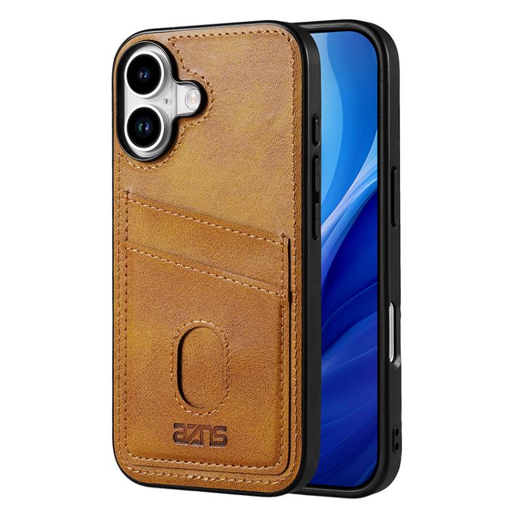 AZNS K1 Series Card Slot Business Phone Case, For iPhone 17e / 16e, For iPhone 17 Pro Max, For iPhone 17 Pro, For iPhone 17