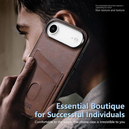 AZNS K1 Series Card Slot Business Phone Case, For iPhone Air, For iPhone 16 Pro Max, For iPhone 16 Pro, For iPhone 16 Plus