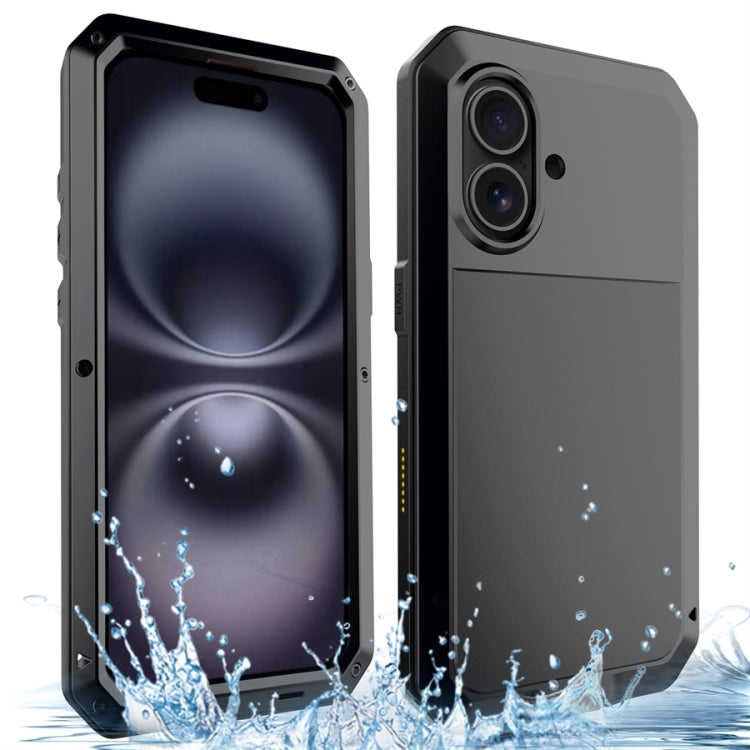 Shockproof IP54 Life Waterproof Phone Case, For iPhone 17e / 16e, For iPhone 17 Pro Max, For iPhone 17 Pro, For iPhone 17, For iPhone Air, For iPhone 16 Pro Max, For iPhone 16 Pro, For iPhone 16 Plus