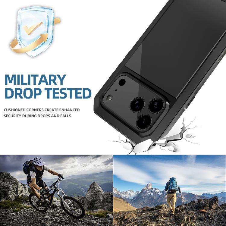 Shockproof IP54 Life Waterproof Phone Case, For iPhone 18 Pro / 17 Pro, For iPhone 18 Pro Max / 17 Pro Max, For iPhone 17e / 16e, For iPhone 16 Pro Max, For iPhone 16 Pro, For iPhone 16 Plus, For iPhone 16