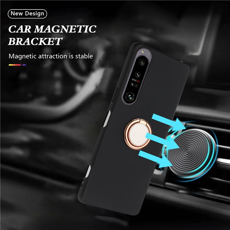 Matte Ring Holder TPU Phone Case