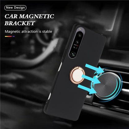 Matte Ring Holder TPU Phone Case