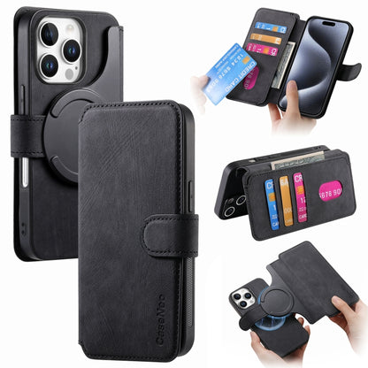 CaseNeo MagSafe RFID Anti-theft Retro Leather Phone Case, For iPhone Air, For iPhone 16 Pro Max, For iPhone 16 Pro, For iPhone 16 Plus