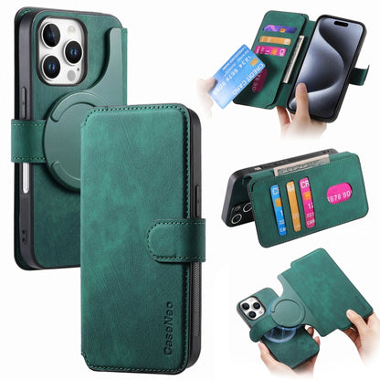 CaseNeo MagSafe RFID Anti-theft Retro Leather Phone Case, For iPhone Air, For iPhone 16 Pro Max, For iPhone 16 Pro, For iPhone 16 Plus