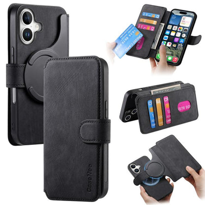 CaseNeo MagSafe RFID Anti-theft Retro Leather Phone Case, For iPhone 18 / 17, For iPhone 18 Pro / 17 Pro, For iPhone 18 Pro Max / 17 Pro Max, For iPhone 17e / 16e