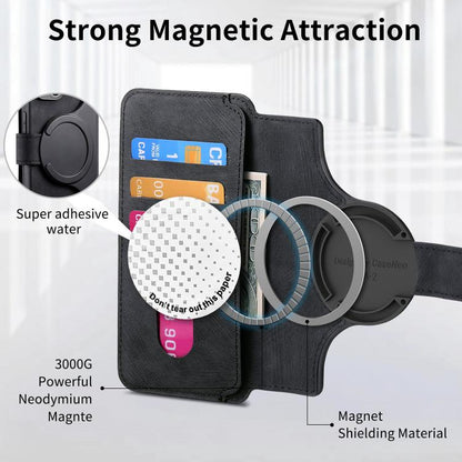 CaseNeo MagSafe RFID Anti-theft Retro Leather Phone Case, For iPhone 18 / 17, For iPhone 18 Pro / 17 Pro, For iPhone 18 Pro Max / 17 Pro Max, For iPhone 17e / 16e