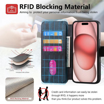 CaseNeo MagSafe RFID Anti-theft Retro Leather Phone Case, For iPhone 18 / 17, For iPhone 18 Pro / 17 Pro, For iPhone 18 Pro Max / 17 Pro Max, For iPhone 17e / 16e