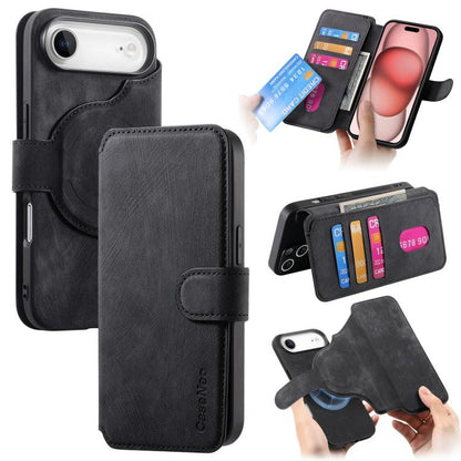 CaseNeo MagSafe RFID Anti-theft Retro Leather Phone Case, For iPhone 17 Pro Max, For iPhone 17 Pro, For iPhone 17, For iPhone Air