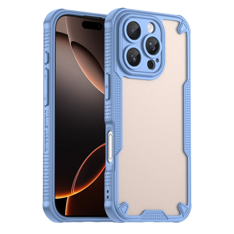 Armor Glaze PC Hybrid TPU Phone Case, For iPhone Air, For iPhone 16 Pro Max, For iPhone 16 Pro, For iPhone 16 Plus