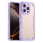Armor Glaze PC Hybrid TPU Phone Case, For iPhone 16 Pro Max, For iPhone 16 Pro, For iPhone 16 Plus, For iPhone 16