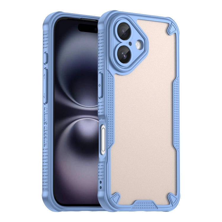 Armor Glaze PC Hybrid TPU Phone Case, For iPhone Air, For iPhone 16 Pro Max, For iPhone 16 Pro, For iPhone 16 Plus