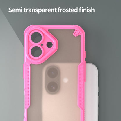Armor Glaze PC Hybrid TPU Phone Case, For iPhone 16, For iPhone 15 Pro Max, For iPhone 15 Pro, For iPhone 15 Plus