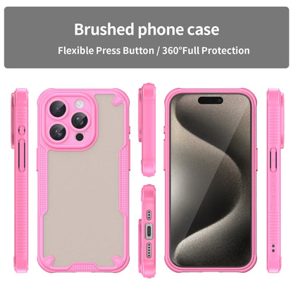 Armor Glaze PC Hybrid TPU Phone Case, For iPhone 15 Pro Max, For iPhone 15 Pro, For iPhone 15 Plus, For iPhone 15