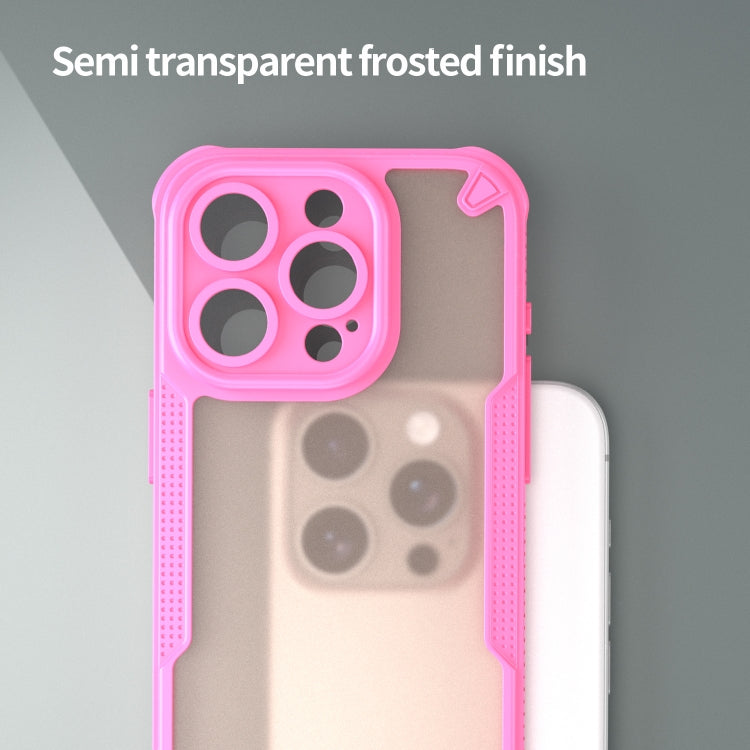 Armor Glaze PC Hybrid TPU Phone Case, For iPhone 15 Pro Max, For iPhone 15 Pro, For iPhone 15 Plus, For iPhone 15
