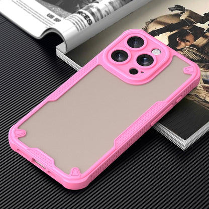 Armor Glaze PC Hybrid TPU Phone Case, For iPhone 15 Pro Max, For iPhone 15 Pro, For iPhone 15 Plus, For iPhone 15