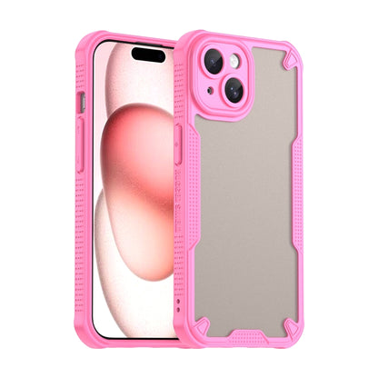 Armor Glaze PC Hybrid TPU Phone Case, For iPhone 15, For iPhone 14 Plus, For iPhone 14, For iPhone 14 Pro