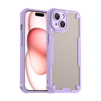 Armor Glaze PC Hybrid TPU Phone Case, For iPhone 15, For iPhone 14 Plus, For iPhone 14, For iPhone 14 Pro
