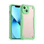 Armor Glaze PC Hybrid TPU Phone Case, For iPhone 15, For iPhone 14 Plus, For iPhone 14, For iPhone 14 Pro