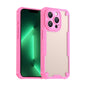 Armor Glaze PC Hybrid TPU Phone Case, For iPhone SE 2022, For iPhone 13 Pro Max, For iPhone 13 Pro, For iPhone 13