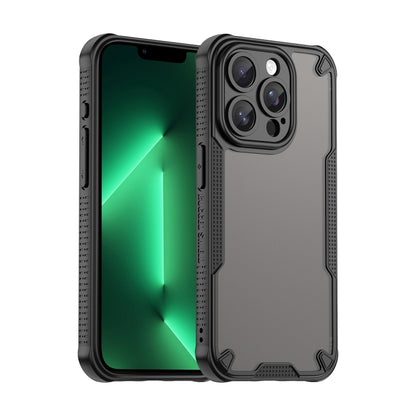 Armor Glaze PC Hybrid TPU Phone Case, For iPhone SE 2022, For iPhone 13 Pro Max, For iPhone 13 Pro, For iPhone 13