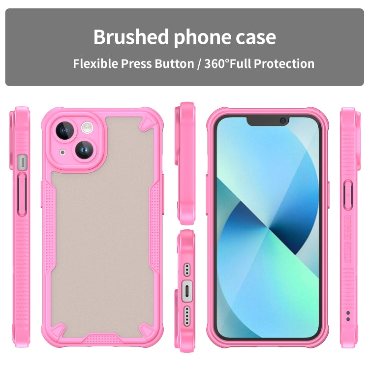 Armor Glaze PC Hybrid TPU Phone Case, For iPhone 13, For iPhone 13 mini, For iPhone 12, For iPhone 12 Pro Max