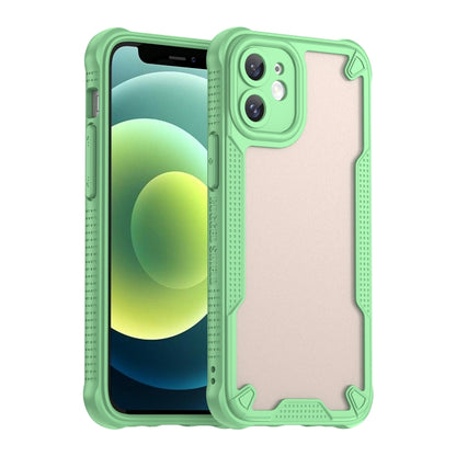 Armor Glaze PC Hybrid TPU Phone Case, For iPhone 13, For iPhone 13 mini, For iPhone 12, For iPhone 12 Pro Max