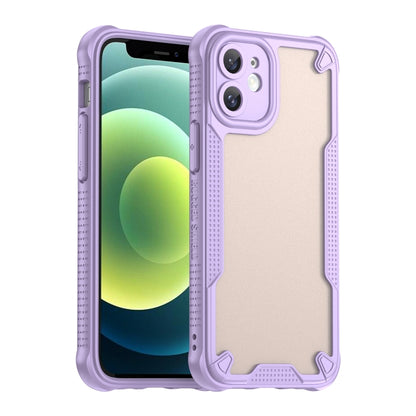 Armor Glaze PC Hybrid TPU Phone Case, For iPhone 13, For iPhone 13 mini, For iPhone 12, For iPhone 12 Pro Max