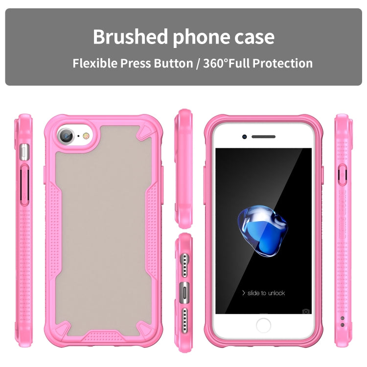 Armor Glaze PC Hybrid TPU Phone Case, For iPhone SE 2020, For iPhone 11 Pro Max, For iPhone 11, For iPhone 11 Pro
