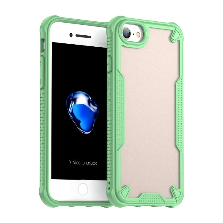 Armor Glaze PC Hybrid TPU Phone Case, For iPhone SE 2020, For iPhone 11 Pro Max, For iPhone 11, For iPhone 11 Pro