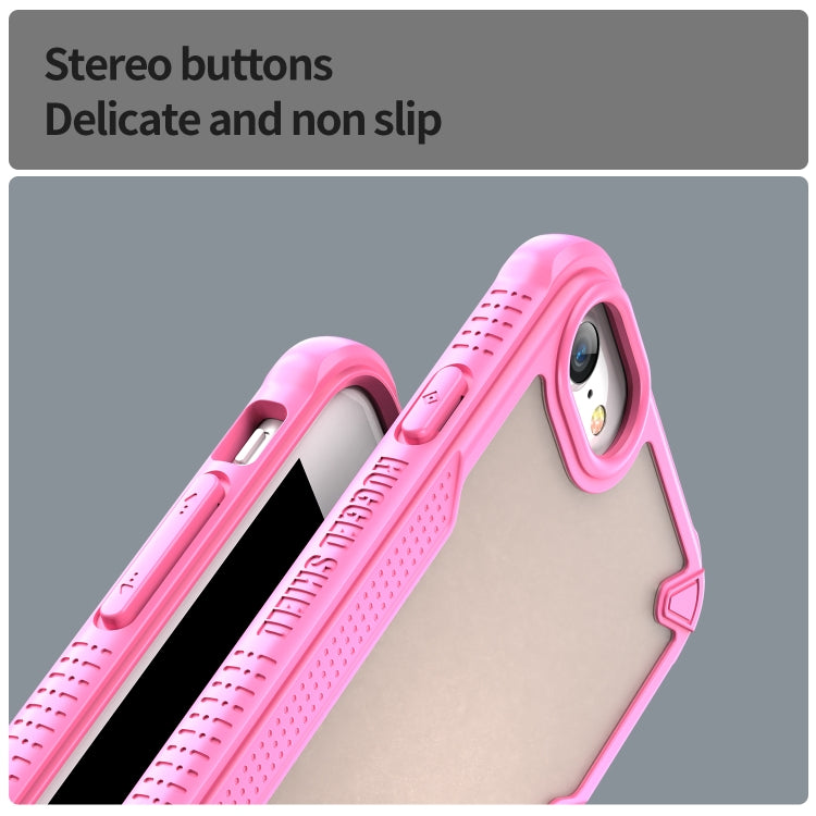Armor Glaze PC Hybrid TPU Phone Case, For iPhone SE 2022, For iPhone 13 Pro Max, For iPhone 13 Pro, For iPhone 13