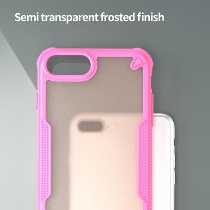 Armor Glaze PC Hybrid TPU Phone Case, For iPhone 8 Plus, For iPhone 8, For iPhone 7 Plus, For iPhone 7