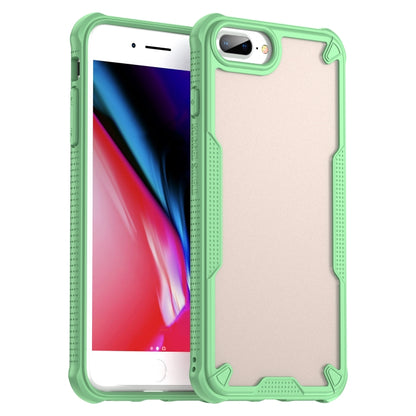 Armor Glaze PC Hybrid TPU Phone Case, For iPhone X, For iPhone 8 Plus, For iPhone 8, For iPhone 7 Plus