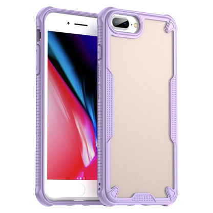 Armor Glaze PC Hybrid TPU Phone Case, For iPhone X, For iPhone 8 Plus, For iPhone 8, For iPhone 7 Plus