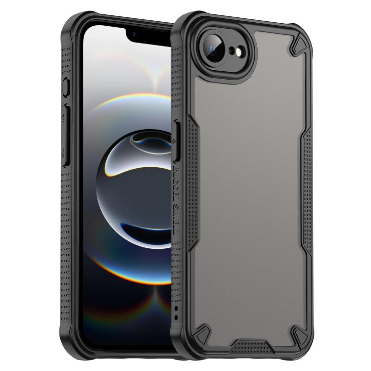 Armor Glaze PC Hybrid TPU Phone Case, For iPhone 17e / 16e, For iPhone 17 Pro Max, For iPhone 17 Pro, For iPhone 17