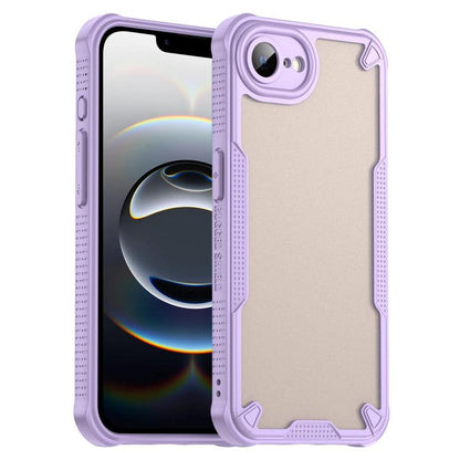 Armor Glaze PC Hybrid TPU Phone Case, For iPhone 17e / 16e, For iPhone 17 Pro Max, For iPhone 17 Pro, For iPhone 17