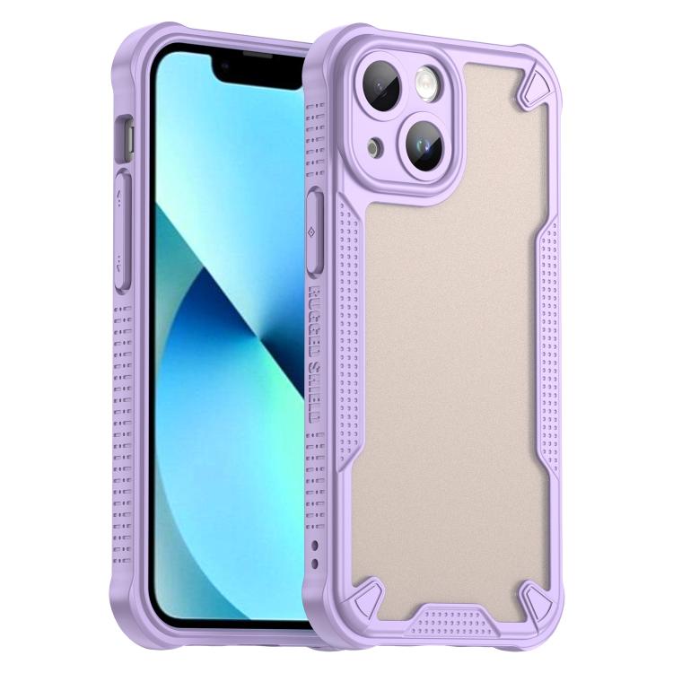 Armor Glaze PC Hybrid TPU Phone Case, For iPhone 13, For iPhone 13 mini, For iPhone 12, For iPhone 12 Pro Max