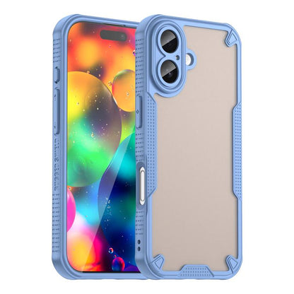 Armor Glaze PC Hybrid TPU Phone Case, For iPhone 17 Pro, For iPhone 17, For iPhone Air, For iPhone 16 Pro Max