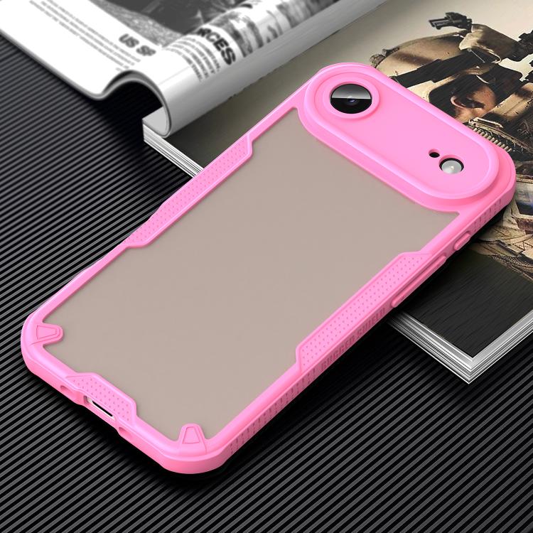 Armor Glaze PC Hybrid TPU Phone Case, For iPhone Air, For iPhone 16 Pro Max, For iPhone 16 Pro, For iPhone 16 Plus