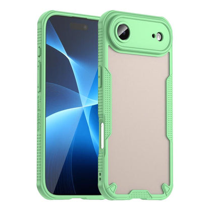 Armor Glaze PC Hybrid TPU Phone Case, For iPhone 17 Pro Max, For iPhone 17 Pro, For iPhone 17, For iPhone Air