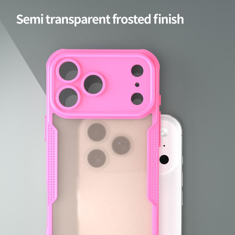 Armor Glaze PC Hybrid TPU Phone Case, For iPhone 17 Pro Max, For iPhone 17 Pro, For iPhone 17, For iPhone Air